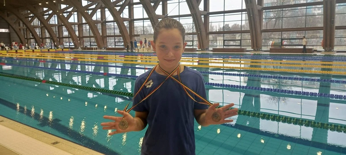 Micii înotători ai CSM Arad s-au remarcat la etapele regionale ale Campionatului Național (FOTO)