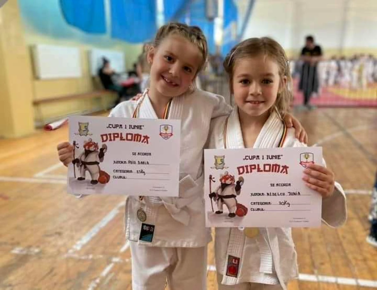 Micii judoka de la CSŞ Gloria Arad s-au remarcat la Cupa 1 Iunie (FOTO)