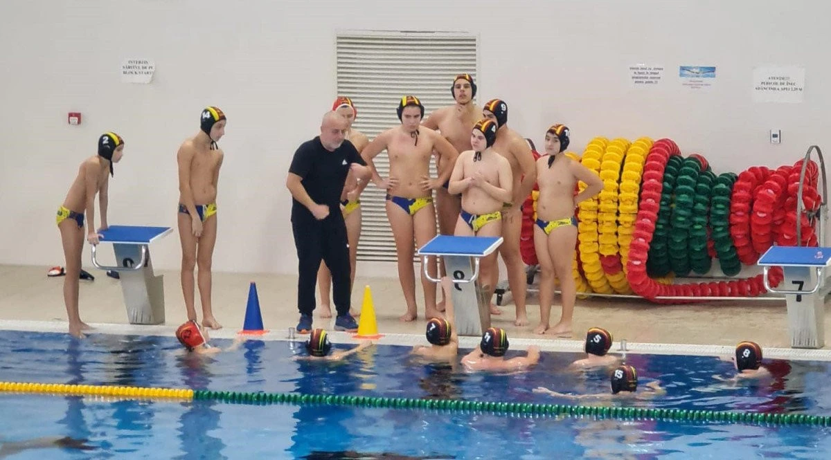 Micii poloiști de la AMEFA Arad s-au calificat la turneul final (FOTO)