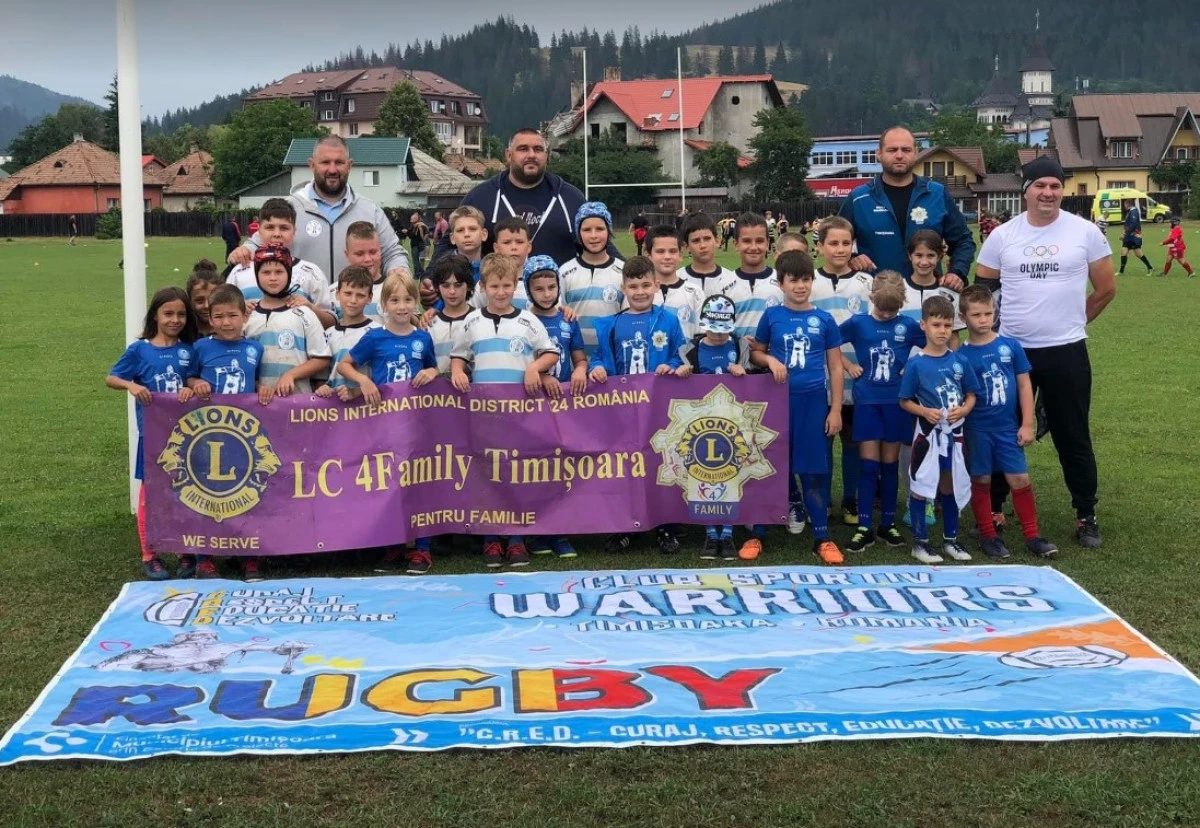 Micii rugbiști de la Warriors Arad au câștigat turneul de la Gura Humorului