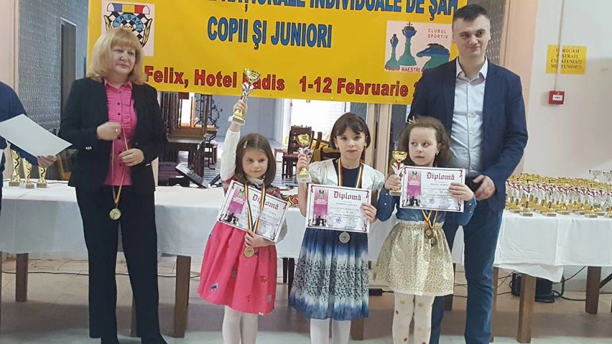 Micii şahişti de la Vados au urcat pe podiumul naţional