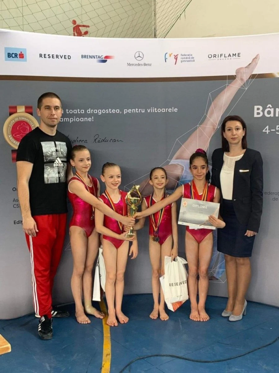 Micile gimnaste au fost în prim-plan la Cupa „Andreea Răducan”
