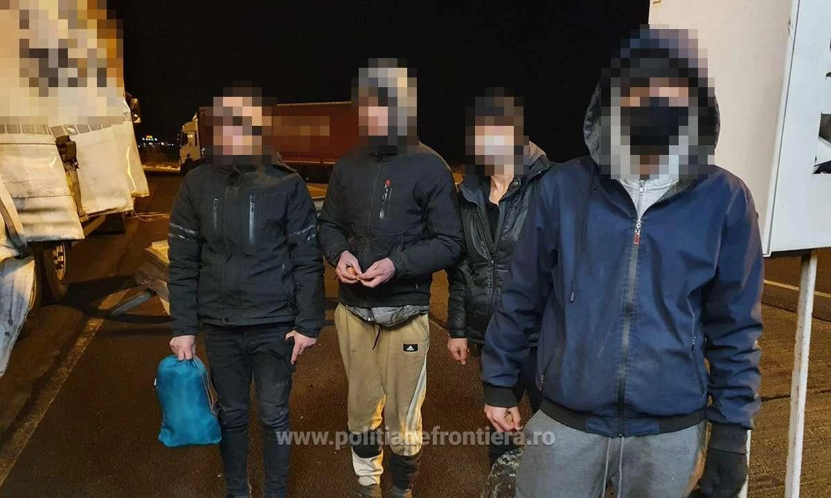 Migranţi din India şi Afganistan, depistaţi la Vărșand, Nădlac și Turnu, ascunşi în automarfare