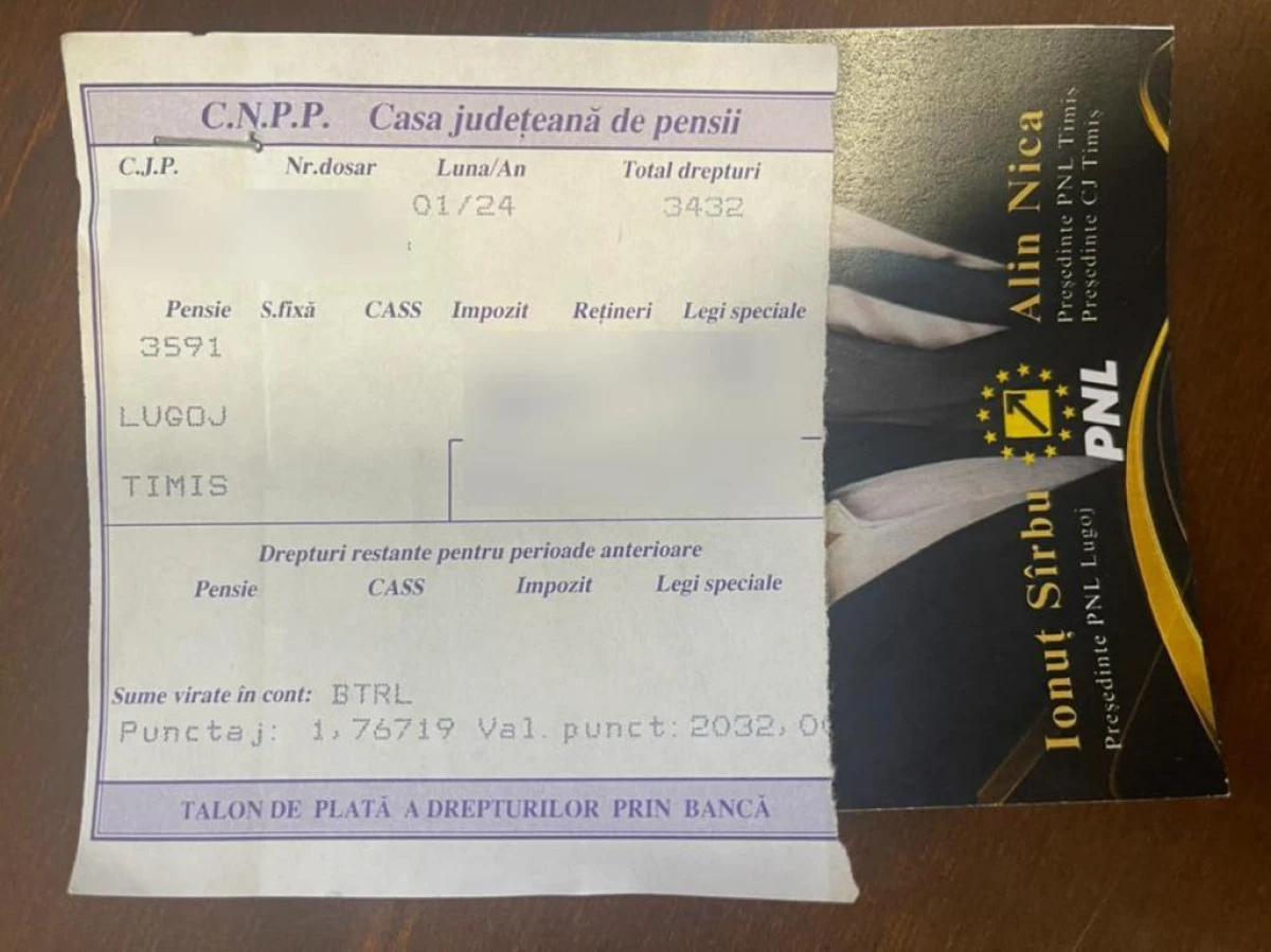Mihai Fifor: PSD solicită explicații oficiale despre distribuirea unor materiale de propagandă politică, atașate de taloanele de pensii