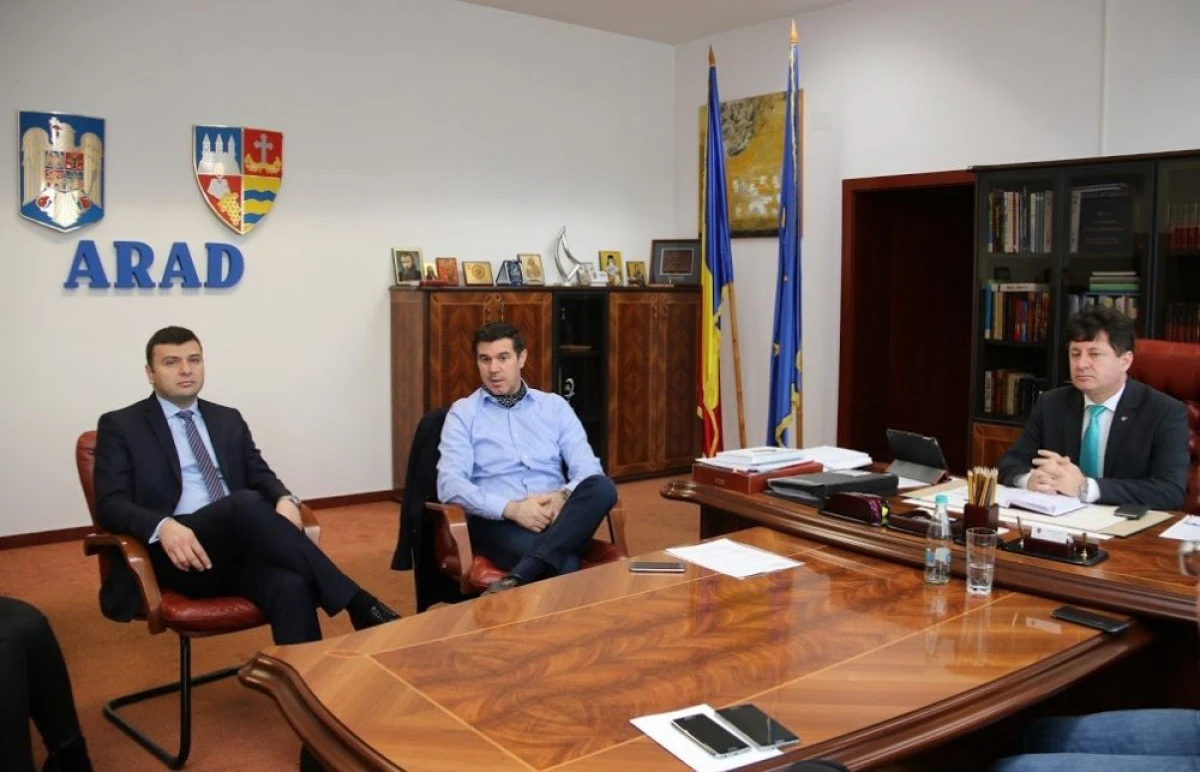 Mihai Leu a fost prezent astăzi la Arad