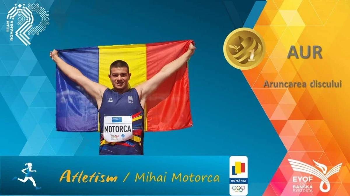 Mihai Motorca confirmă forma excelentă din acest an: a cucerit aurul la FOTE!