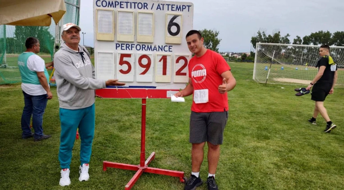 Mihai Motorca este campion naţional la U18, cu prima performanţă europeană a anului!