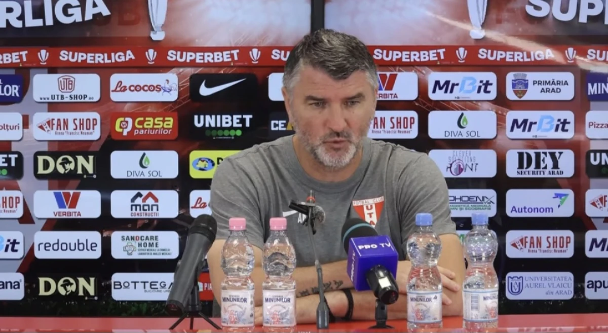 Mihalcea, revoltat înaintea meciului UTA – Rapid: „Acest criminal care a omorât vreo șase oameni a primit două etape de suspendare!”