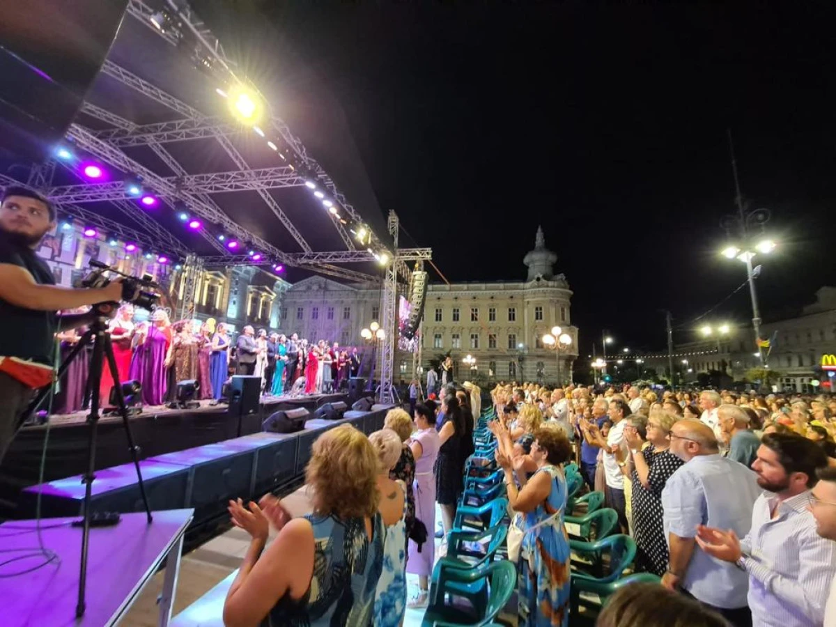 Mii de spectatori au fost prezenți la concertul care a încheiat International Salbek Opera Masterclass și Zilele Aradului