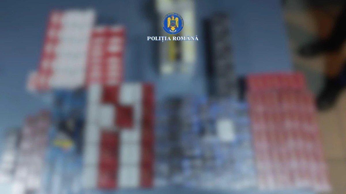 Mii de țigarete netimbrate, confiscate de polițiștii din Vlaicu