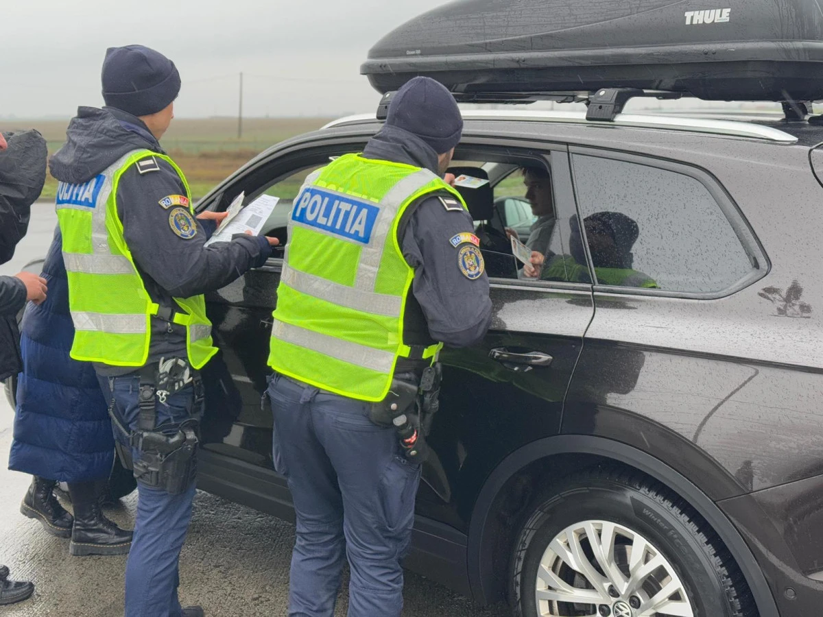 Ministerul de Interne a desfășurat operațiunea „BLITZ“, în zona punctelor de frontieră din județul Arad