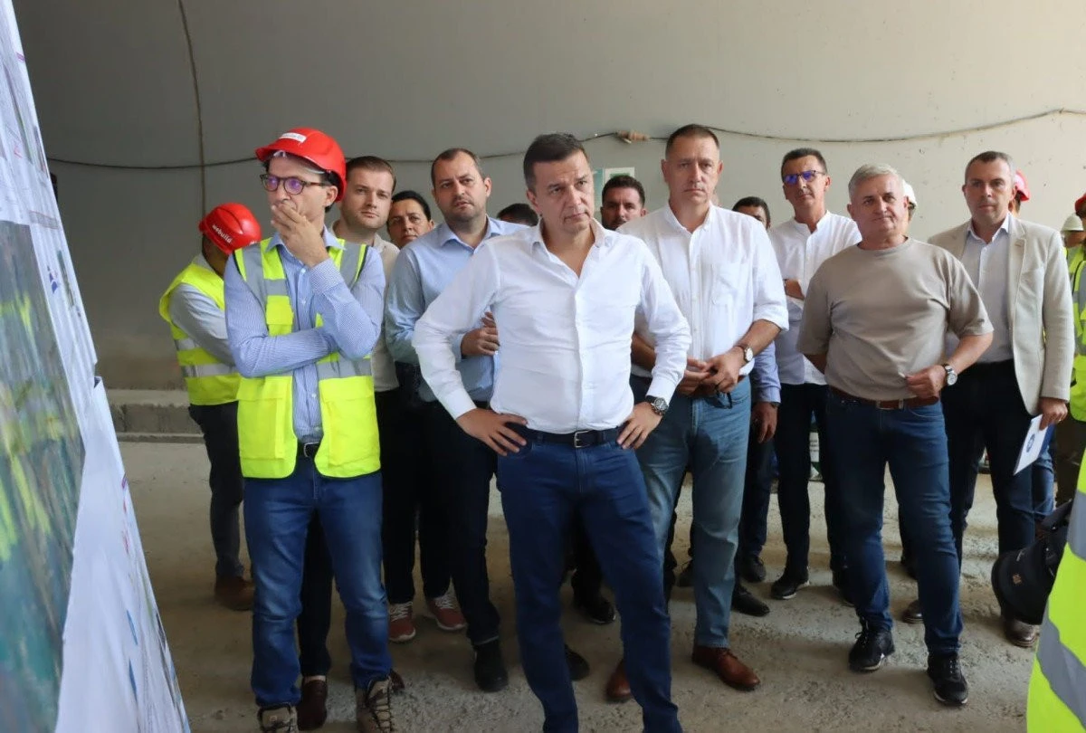 Ministrul Transporturilor, Sorin Grindeanu, în vizită de lucru în județul Arad