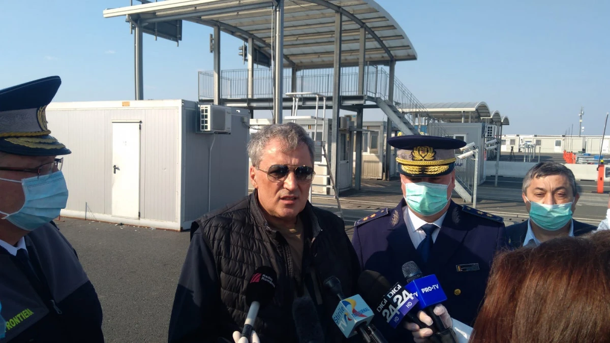 Ministrul Vela a verificat situația din punctele de frontieră Nădlac I și II