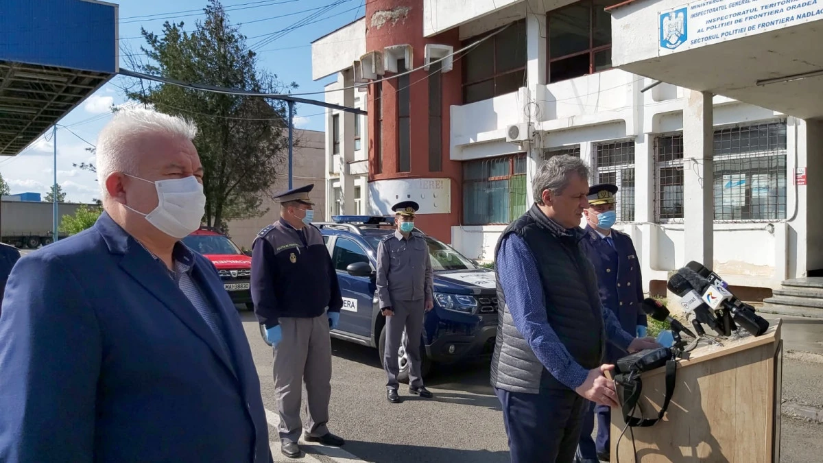 Ministrul Vela anunţă că tranzitarea frontierei româno-ungare se va permanentiza de la ora 21,00
