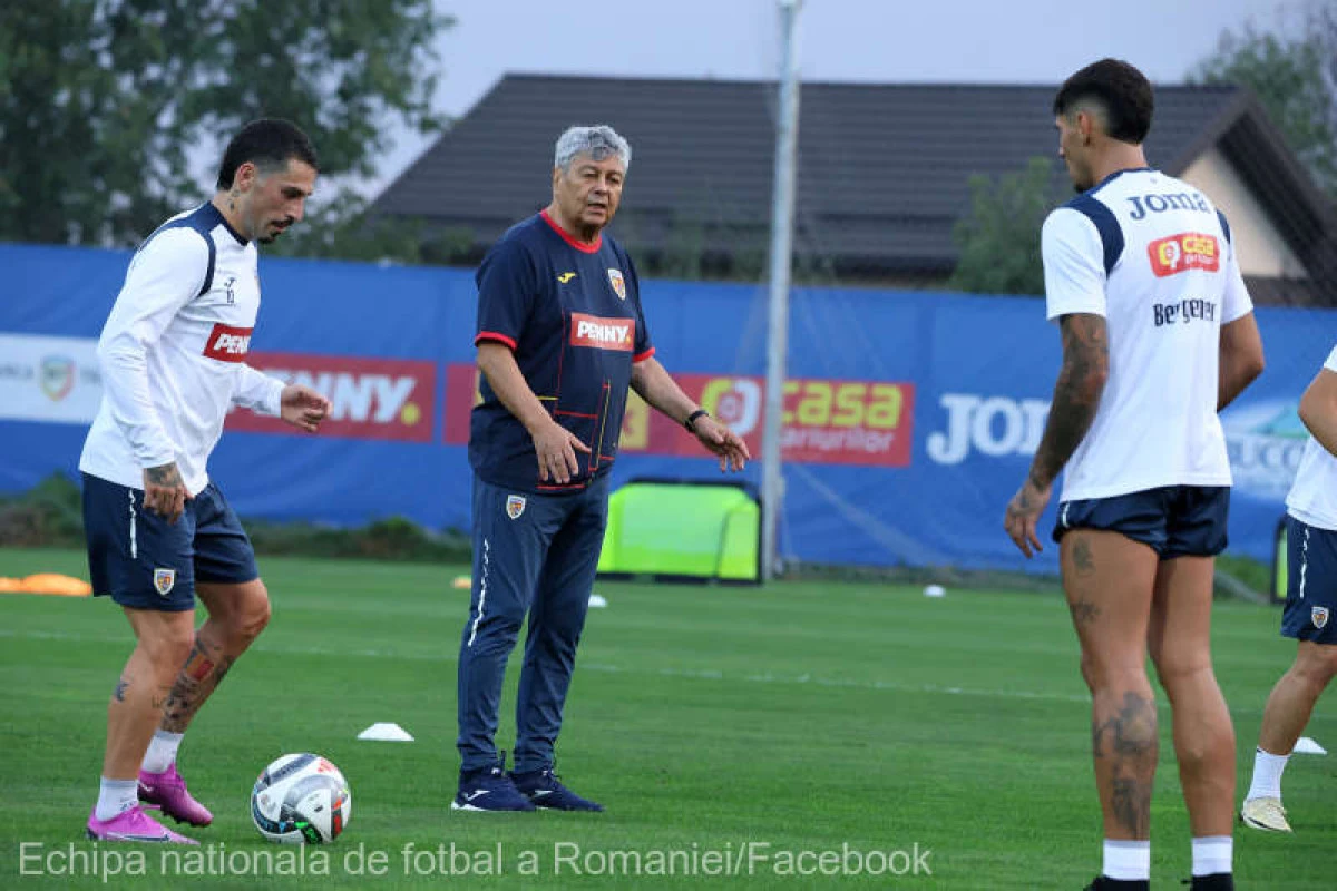 Mircea Lucescu a condus primul antrenament de la revenirea la națională