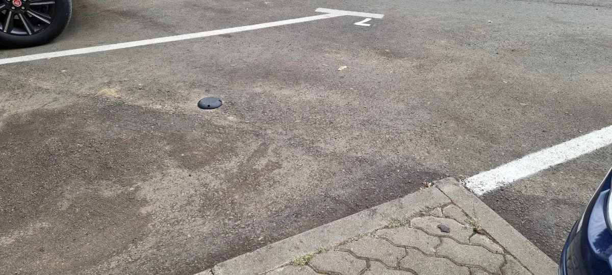 Montarea senzorilor pentru sistemul inteligent de parcare, pe final