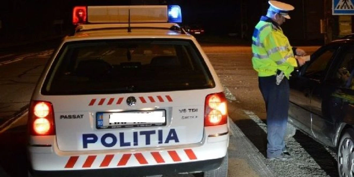 Mort de beat, cu tractorul cu semiremorcă pe DN 7