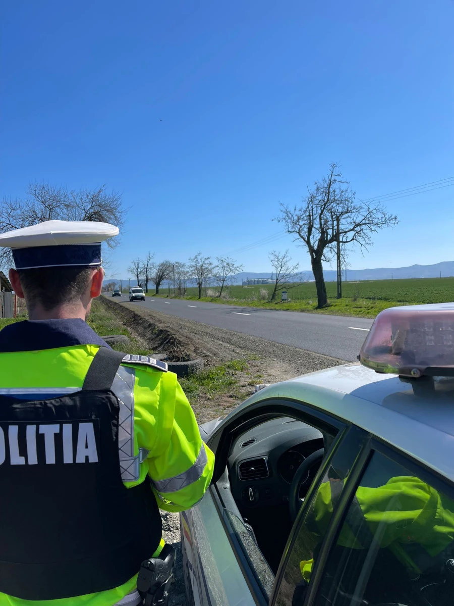 Motociclist prins cu 163 km/h, între Mâsca și Pâncota