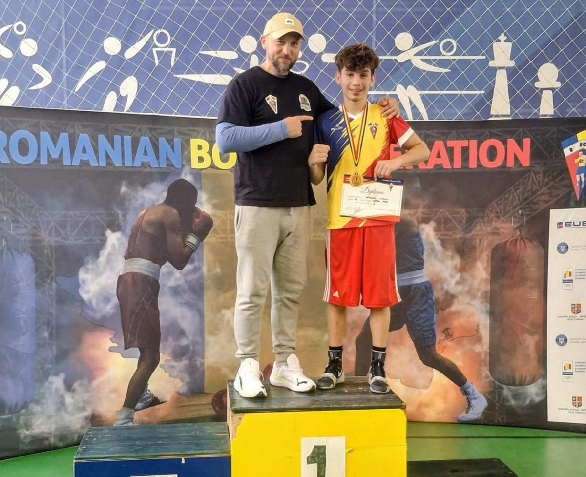 Motorul Arad are campion național de box la cadeți