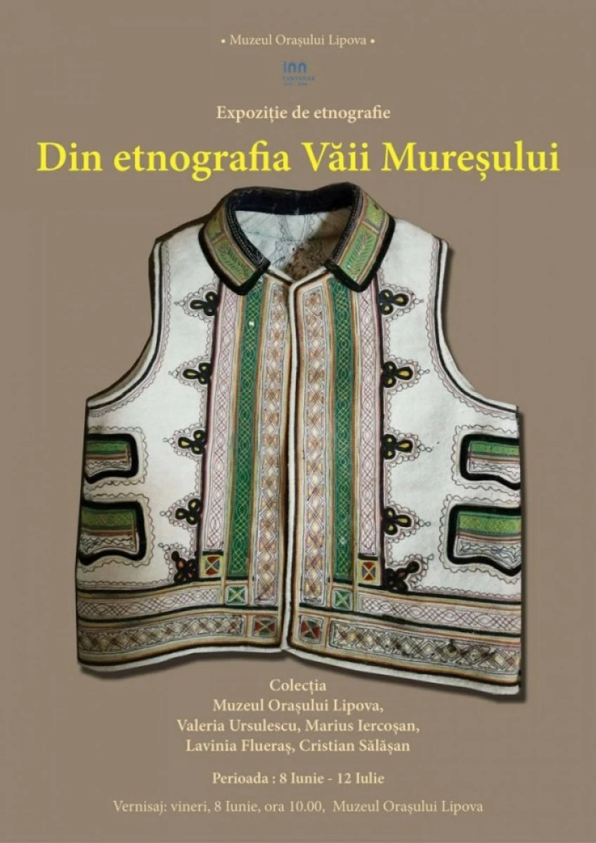 Muzeul din Lipova va găzdui expoziția ”Din etnografia Văii Mureșului”