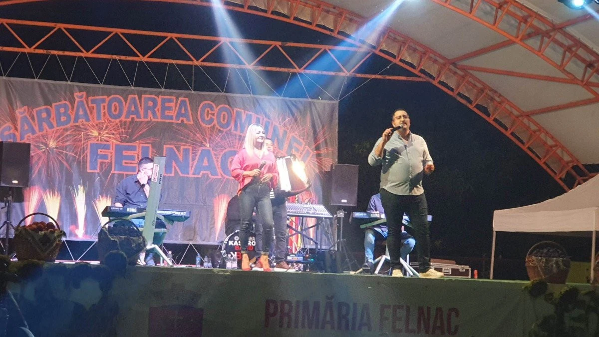 Muzică, joc și voie bună la Felnac! „Ziua Recoltei” a încins atmosfera în comuna arădeană (FOTO)