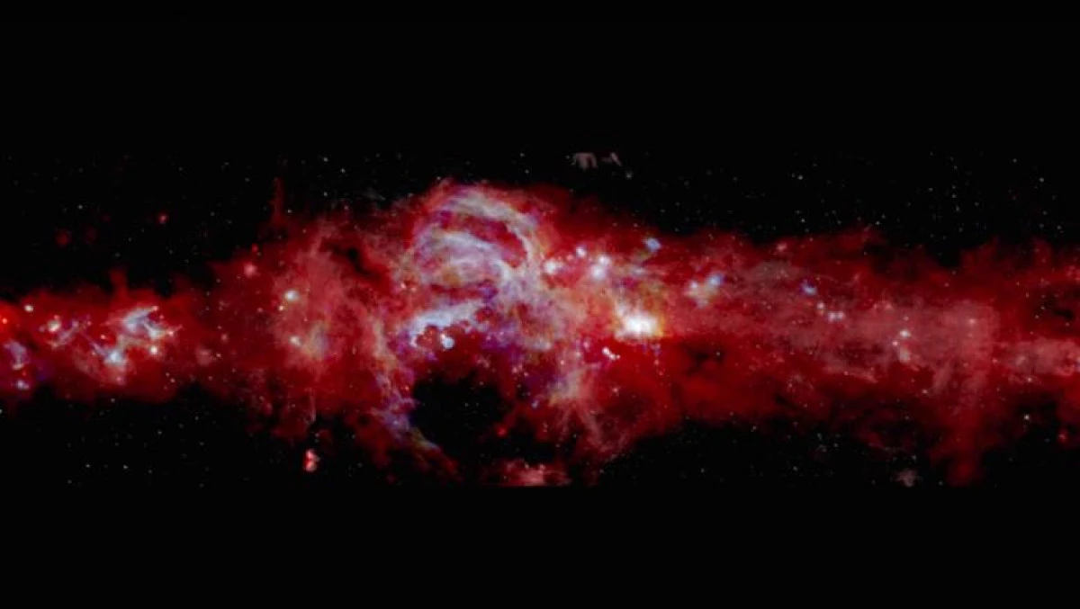 NASA a publicat imagini detaliate cu centrul Căii Lactee