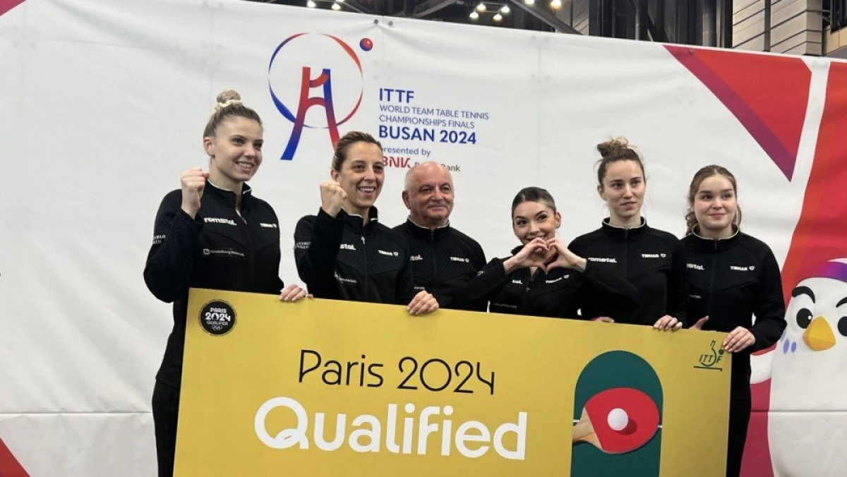 Naționala feminină de tenis de masă merge la Jocurile Olimpice! România are 76 de sportivi calificați
