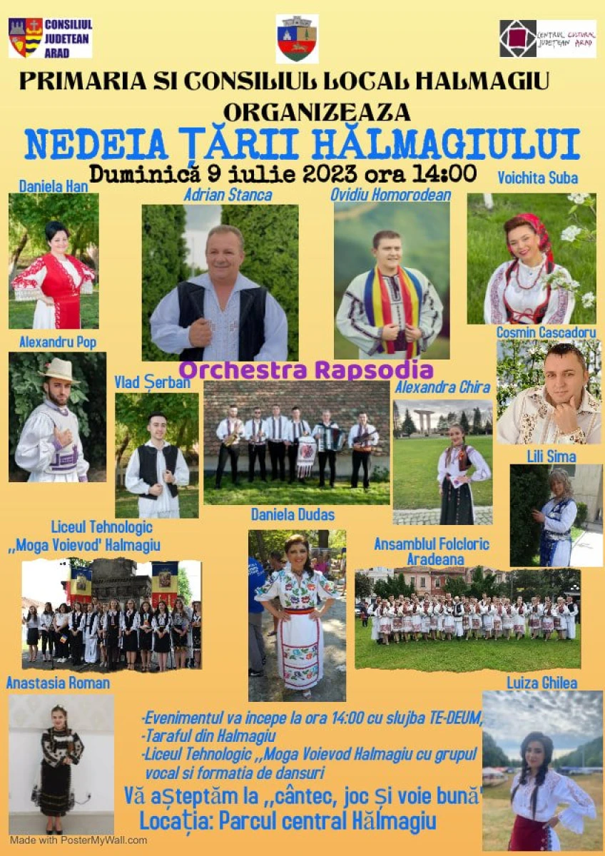 Nedeia Țării Hălmagiului va avea loc duminică, în parcul din centrul comunei
