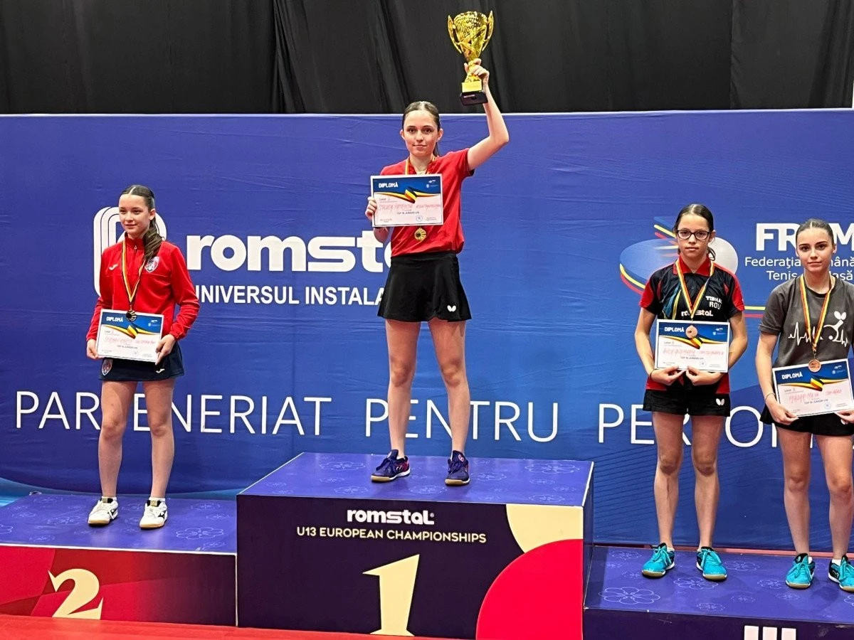 Nicio competiție fără medalie! Maya Madar a cucerit bronzul la Top 16, la o categorie superioară vârstei sale