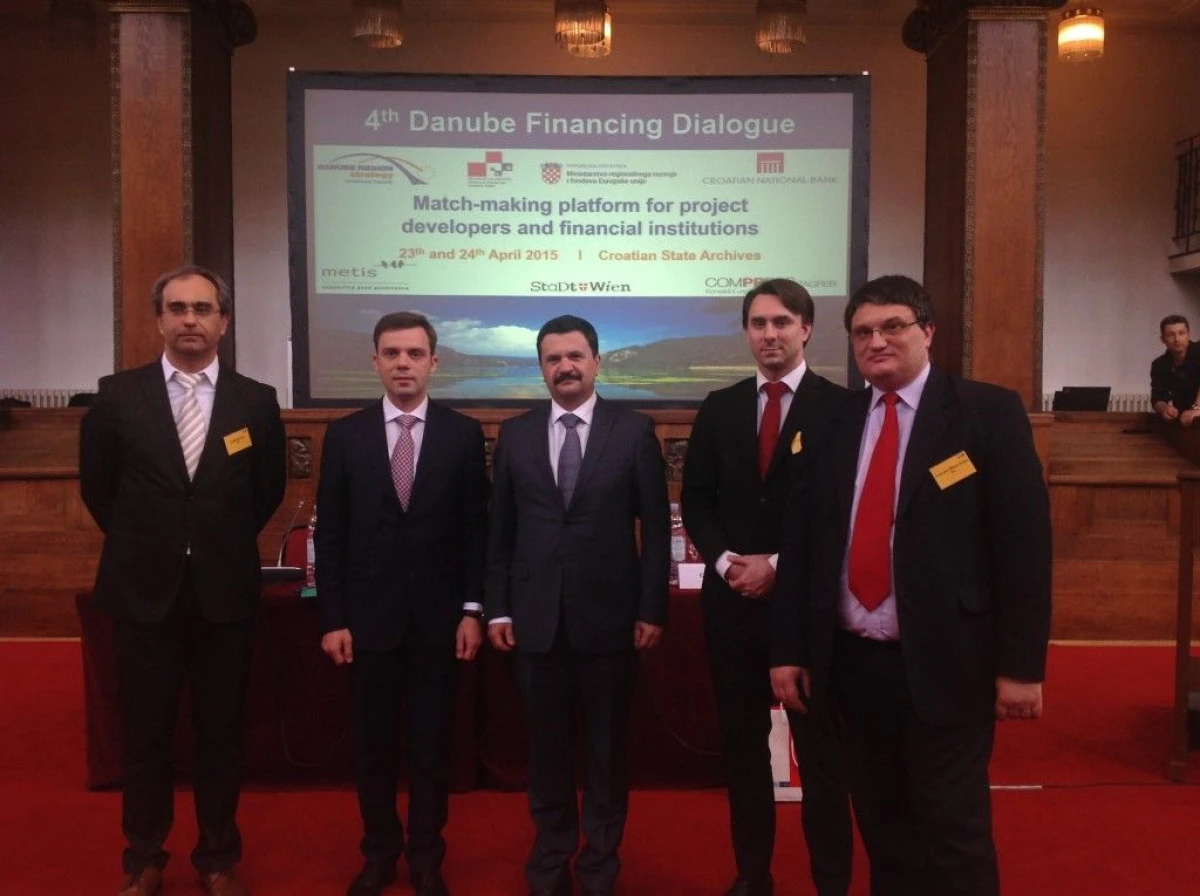 NICOLAE IOTCU A PARTICIPAT LA A IV-A EDITIE A DIALOGULUI DE FINANTARE A DUNARII DE LA ZAGREB