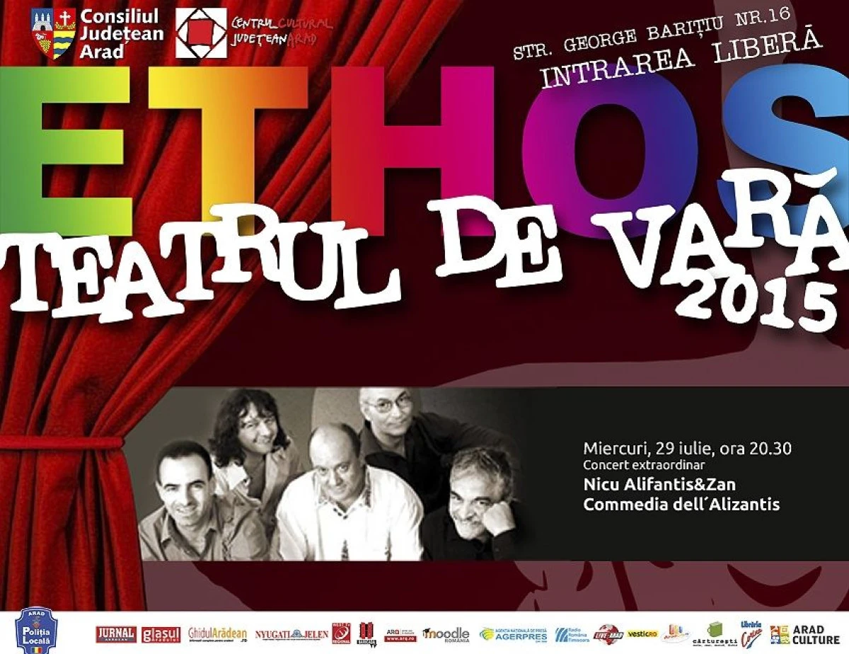 NICU ALIFANTIS VA CONCERTA IN ACEASTA SAPTAMANA LA TEATRUL DE VARA ETHOS