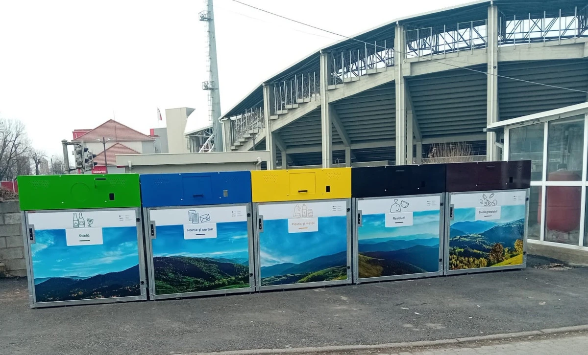 Noi insule ecologice amenajate în zona Calea Aurel Vlaicu