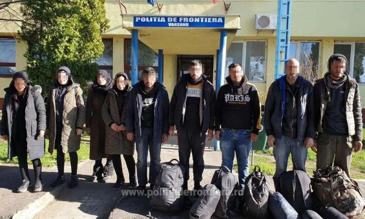 Nouă cetățeni sirieni, opriți  la frontiera cu Ungaria 