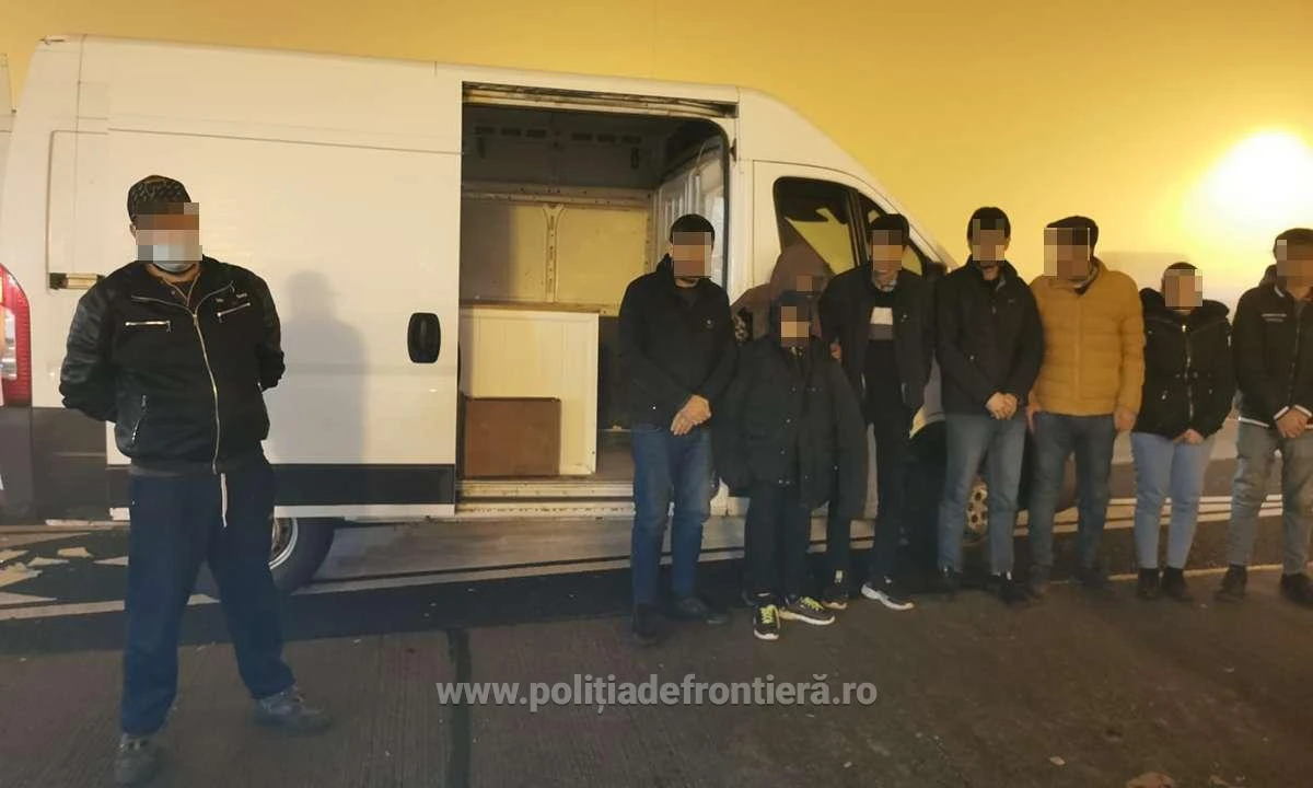 Nouăsprezece imigranți au încercat să treacă ilegal graniţa cu Ungaria