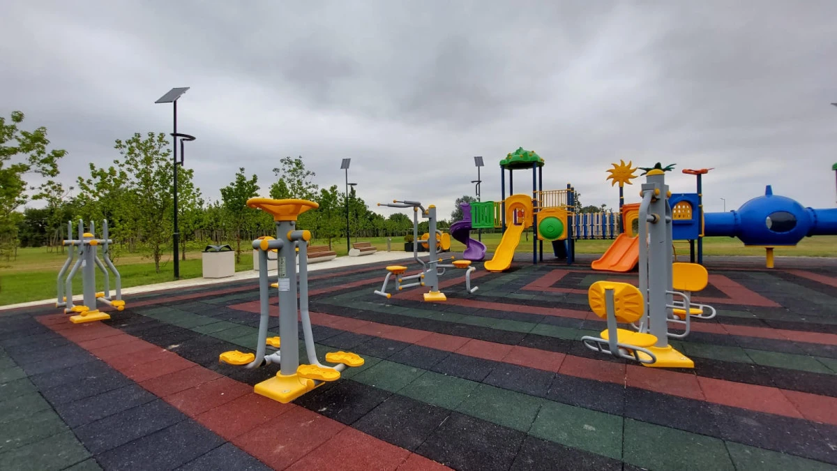 Noul parc de agrement din Pecica aproape de finalizare! (galerie foto)