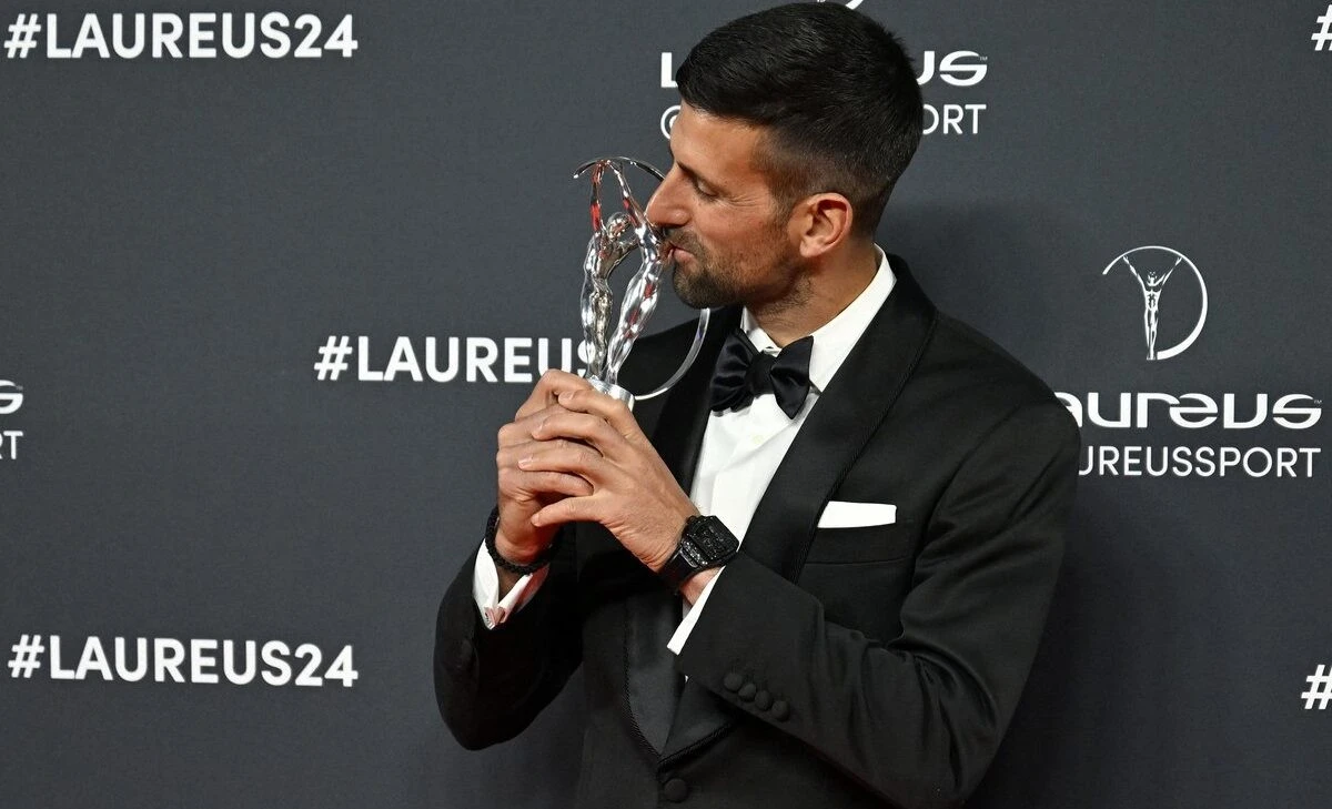 Novak Djokovic a fost desemnat sportivul anului, în cadrul Galei Premiilor Laureus