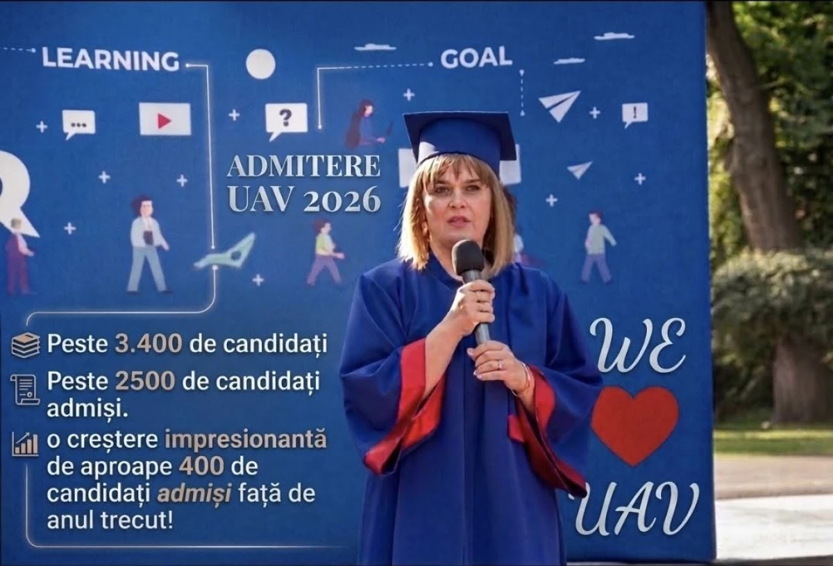 Număr record de candidați la UAV Arad: peste 3.400 de tineri s-au înscris la programele de studii oferite de universitatea arădeană