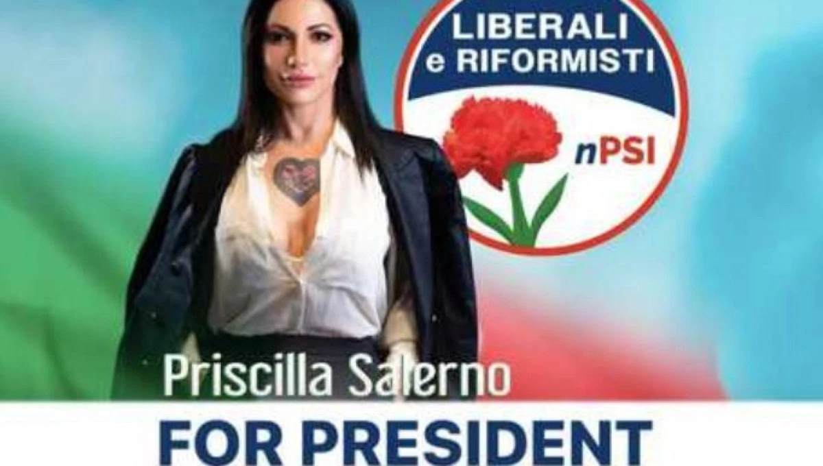 O actriță italiană de filme porno candidează la șefia unei regiuni italiene
