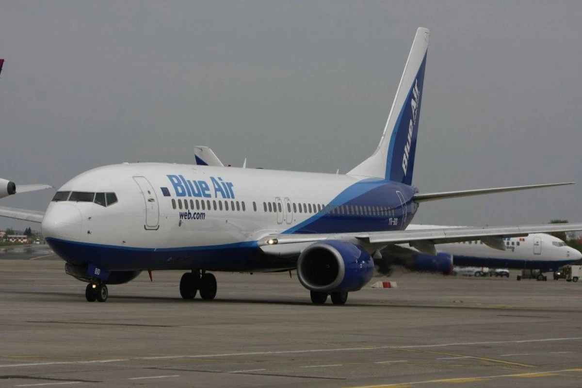 O AERONAVA BLUE AIR A ATERIZAT DE URGENTA LA TIMISOARA
