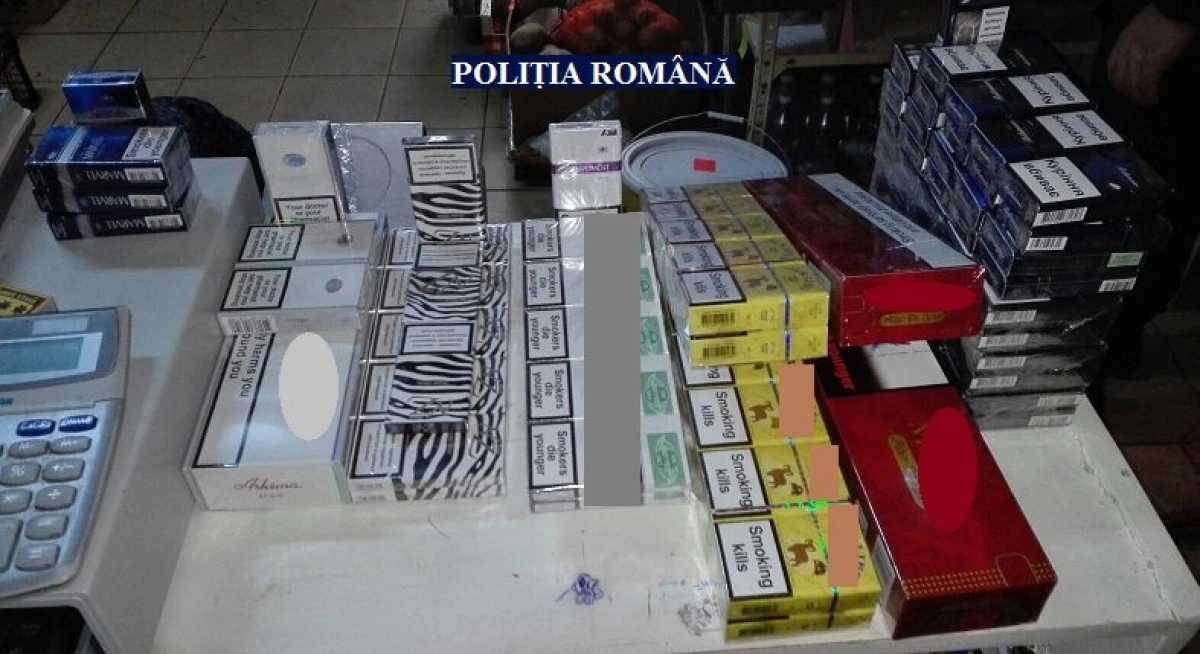 O arădeancă de 38 de ani și-a făcut o ascunzătoare pentru țigări netimbrate, la Lipova
