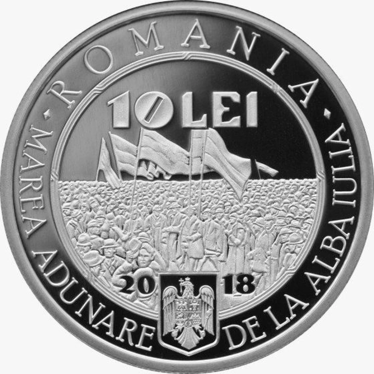 O bancnotă şi 4 monede, lansate de BNR pentru a aniversa 100 de ani de la Marea Unire