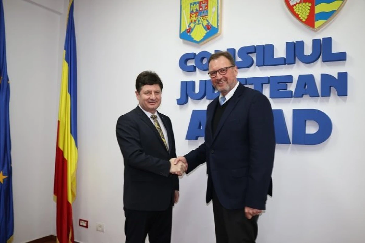O delegație a Districtului Tübingen, în vizită la CJA
