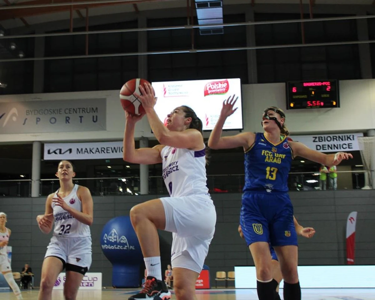 O deplasare în Polonia de uitat, în grupa din EuroCup: Polskie Przetwory Bydgoszcz - FCC UAV Arad 89-53 (FOTO)