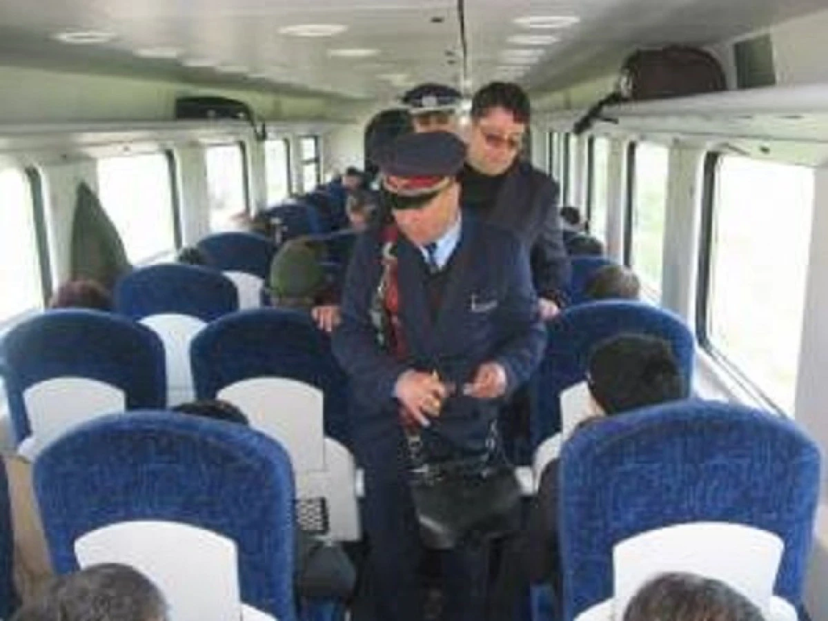 O femeie care încerca să intre cu acte false în țară, prinsă într-un tren internaţional la Curtici