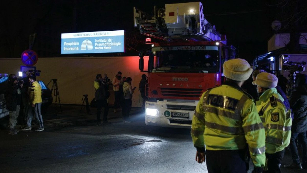 O nouă zi, un nou incendiu într-un spital din România: de data asta, la „Marius Nasta“