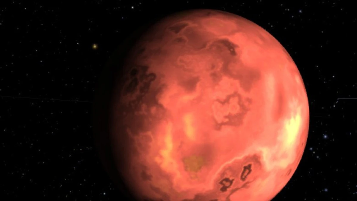 Oamenii de știință au descoperit o planetă pe care plouă cu pietre