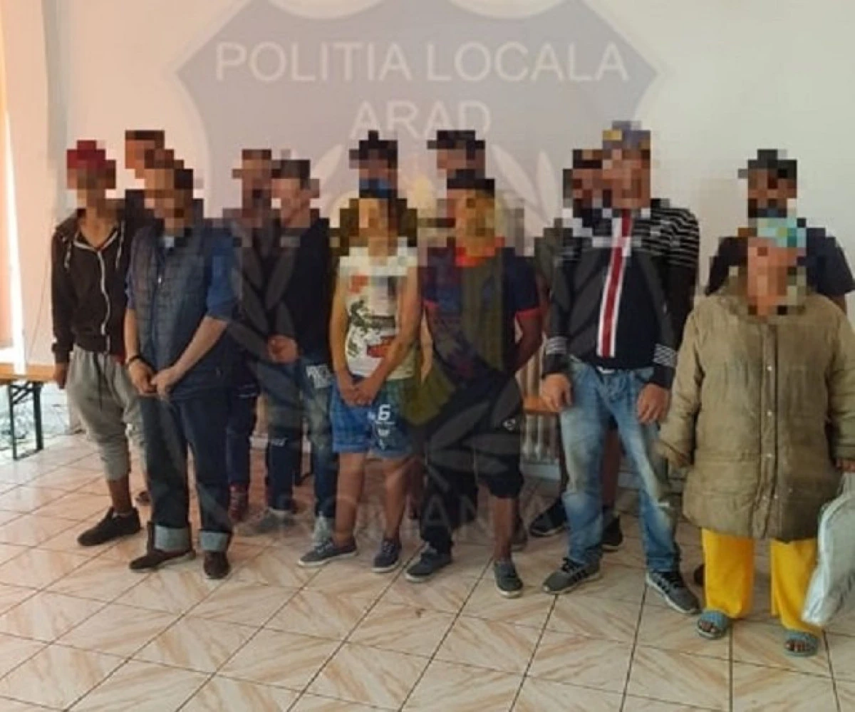 Oamenii străzii identificaţi la secţia din Micălaca