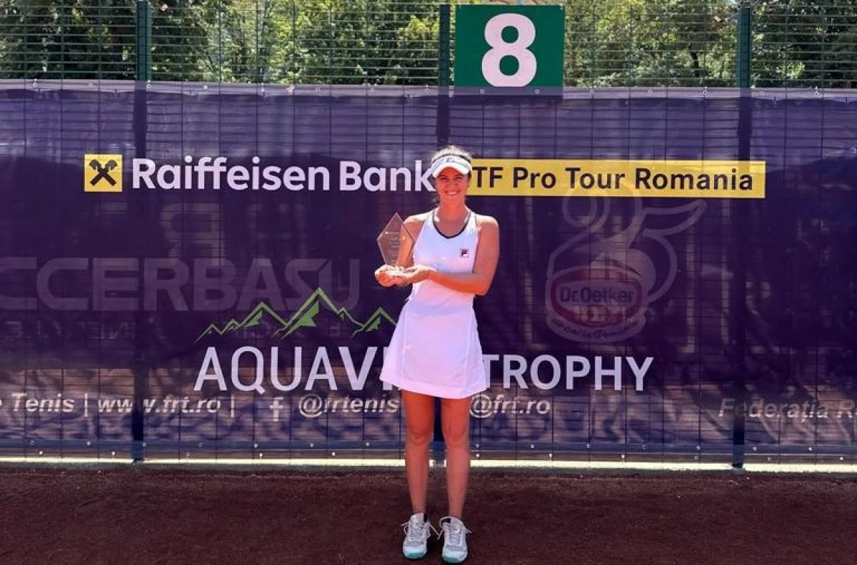 Oana Simion, tenismena de la Sportsin Arad, a câștigat turneul ITF de la București
