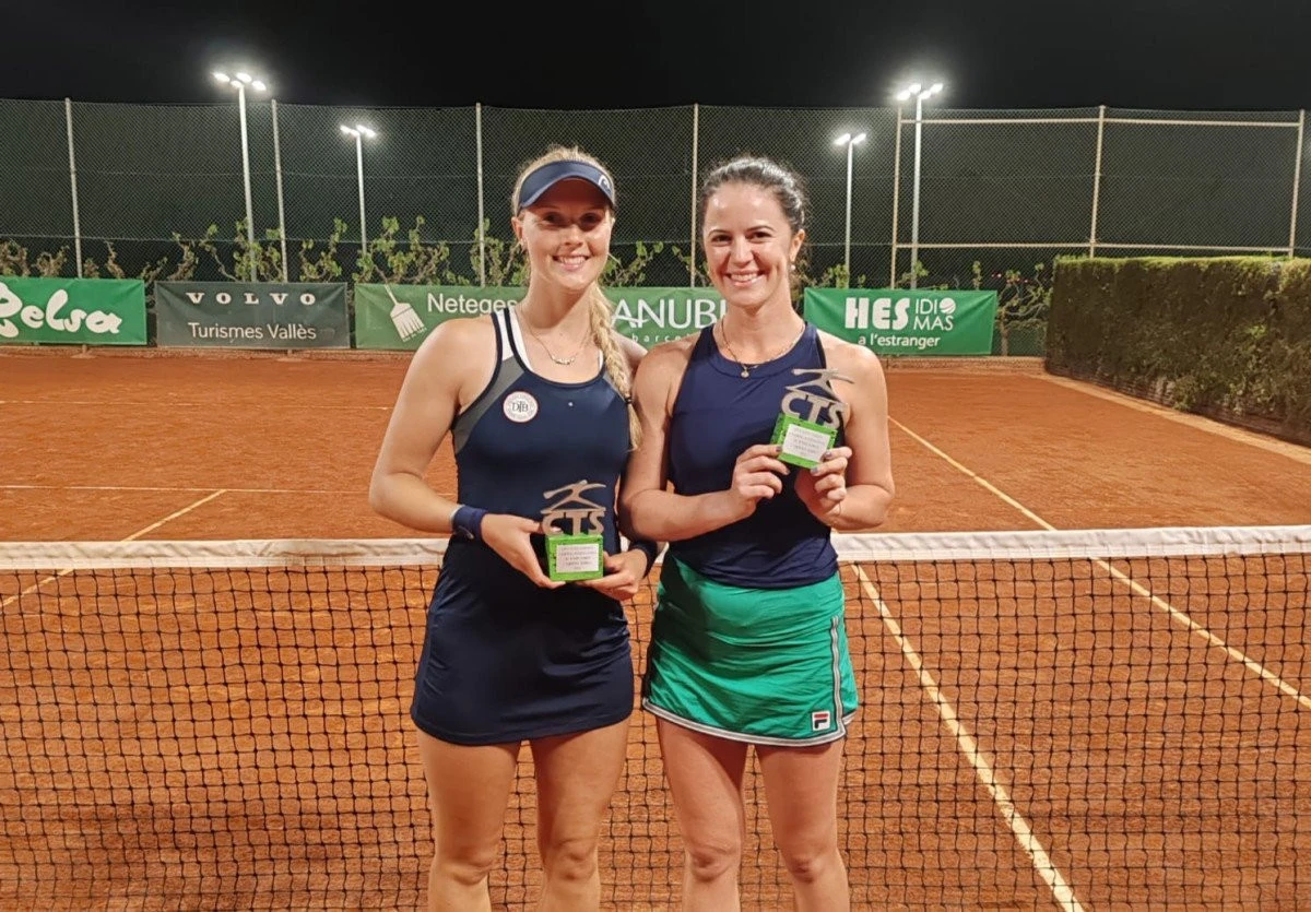 Oana Simion, tenismenă la Sportsin Arad, a câștigat proba de dublu la ITF Sabadell