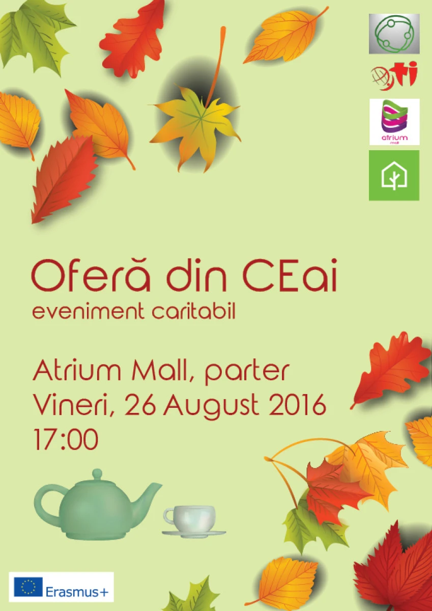 ”OFERĂ DIN CEai” , EVENIMENT CARITABIL LOCAL